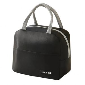 Bolsa de Almuerzo Promocional X418 con Logotipo Personalizado, Bolsa de Picnic Térmica Aislante, Portátil, de Oxford Grueso, para Oficina - Product Image 4
