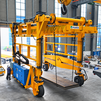 Porte-conteneurs multifonctionnel avec crochet et écarteur 25T 35T – Porte-conteneurs mobile polyvalent à portique
