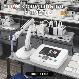 เครื่องวัดค่า pH แบบตั้งโต๊ะ PH-300Pro พร้อมความแม่นยำ 0.01 pH หน้าจอ OLED รองรับการปรับแต่ง OEM - Product Image 2