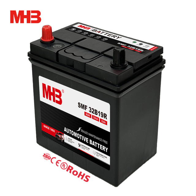 Mhb 32B19R (NS40) 12V 32AH Hot Selling Lead Acid Battery Sealed Maintenance Free Automotive Car Battery