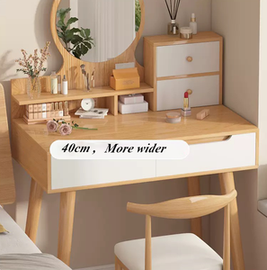 <span class=keywords><strong>Tocador</strong></span> de Madera Ecológico de Diseño Moderno para Mujer, Mesa de Maquillaje, Mesa de Noche, <span class=keywords><strong>Espejo</strong></span> Inteligente, Muebles para Dormitorio de Hotel - Product Image 2