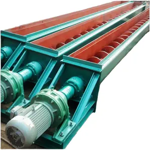 automatic screw feeder machine screw conveyor cement screw conveyor with hopper