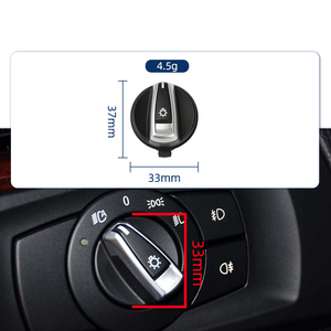 Tapa de Botón Giratorio para Interruptor de Faros Delanteros para <span class=keywords><strong>BMW</strong></span> Serie 3 E90 E91 E82 E88 X1 E84 <span class=keywords><strong>318</strong></span> 320 325 330 335 OE 61316932796 - Product Image 5