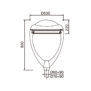 Factory Manufacturer KLED IP66 AC Outdoor LED Urban <strong>Street</strong> <strong>Light</strong> With Aluminum Alloy Construction - Product Image 5
