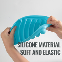 Moule en silicone alimentaire personnalisé à 6 cavités pour saucisses, hamburgers et hot-dogs, outil de cuisson DIY fait maison