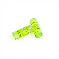 Niveau à bulle DIY de type tube 9,5x25,5 mm pour le nivellement des cadres avec une largeur de ligne de 1,5-2 mm