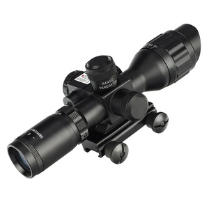 Ohhunt אופטיקה 2.5-10X32 אדום ירוק מואר קומפקטי טקטי Sight היקף W/נפרד אדום לייזר Sight - Product Image 4