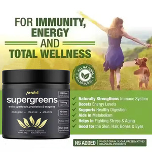 Zuiver Natuurlijk Organisch Plantaardig Klein Groen Poeder Probiotisch Enzym Poeder Baggeren De Darm Snel Gewichtsverlies - Product Image 6