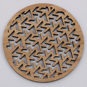 <b>Wood</b> Laser Cutting Design Tableware Coaster / <b>Mats</b> & Pads - Product Image 3