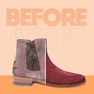 Spray Rénovateur pour Chaussures en Daim Marron Mistri avec 2 Lingettes Nettoyantes pour Chaussures – Restaure la Couleur des Daim et Nubuck Décolorés, Nettoie en Profondeur - Product Image 5