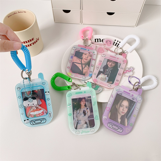 Cute Phone Camera Shape 3 Inch Kpop Idol Photo Protective Display Sleeves