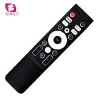 Control remoto de ratón aéreo BT de 2,4 GHz con Sensor giroscópico para TV para Android TV Box PC TV Material plástico código fijo RF