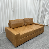Sigma Luxus Wohnzimmer möbel High End Echt leder Doppels itz Sofa
