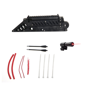 หนังสติ๊กเหล็กพับได้ Piaoyu สำหรับกิจกรรมกลางแจ้ง พร้อมเลเซอร์สีแดงความแม่นยำสูง อุปกรณ์เสริมสำหรับการล่าสัตว์ - Product Image 2