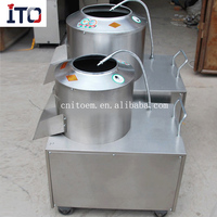 Éplucheuse de pommes de terre électrique, machine à découper et à éplucher, usage Commercial