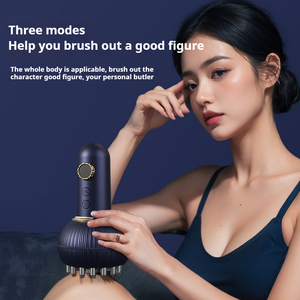 Masajeador Corporal Inalámbrico Recargable con Microcorriente y Vibración, Dispositivo Eléctrico de Gua Sha, Cepillo de Masaje Meridiano - Product Image 5