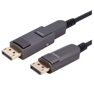 Aktives optisches DP- Mini DP1.4-Kabel 8K bei 60Hz, unterstützt HBR10, HDCP1.4, benutzer definierte Länge DP- Mini DP1.4 Aktives optisches Kabel