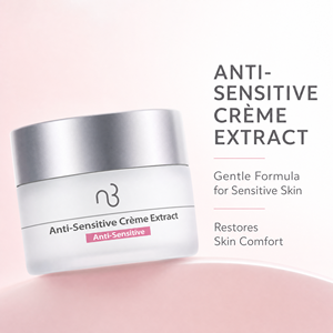 Crème Visage Hydratante Apaisante pour <span class=keywords><strong>Peaux</strong></span> Sensibles - Formule Douce Clinique à l'Extrait Naturel - Soulagement des Rougeurs - Confort Quotidien - Product Image 1