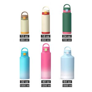 Large-capacity Stainless Steel Water <b>Bottle</b> with Lid - Fitness and Exercise Water <b>Bottle</b> - Product Image 6