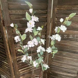 Fleur artificielle Junheyuan, camélia simulé, branche unique à plusieurs têtes, pour décoration maison et mariage - Product Image 2