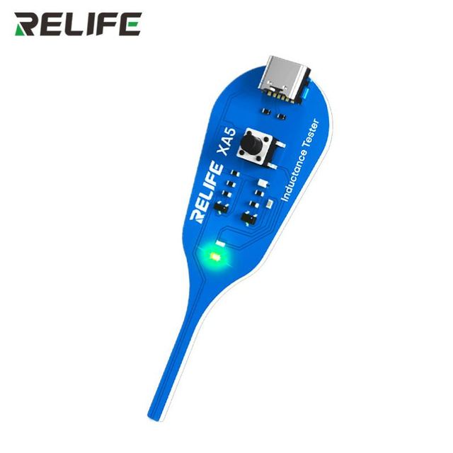 RELIFE XA5 Inductance Tester Quickly Locate the Fault Point for Testing the Quality of Inductors on Electronic Motherboards