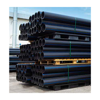 Tuyau Hdpe en polyéthylène haute densité pour PN6-20 d'alimentation en eau DN16mm 180mm 355mm 630mm PE100