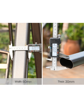 Chaises de patio Juecheng 3 <span class=keywords><strong>places</strong></span>, chaise suspendue moderne pour l'extérieur - Product Image 6