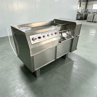 Machine commerciale automatique de découpe de viande en dés, en acier inoxydable, pour la découpe de poulet, de viande congelée et de fromage en cubes, à vendre