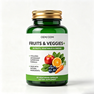 Suplemento de Frutas y Verduras, 30 Variedades, Superalimento Vegetal, Vegetariano, Sin GMO, Sin Gluten, Apoyo Nutricional Diario para el Cuerpo - Product Image 1