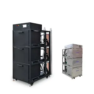 Lianli imersão cooling system 18 unidades gabinete de refrigeração líquida Tanque refrigerado a óleo
