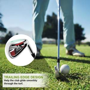 2025 Nueva Marca juego <span class=keywords><strong>de</strong></span> <span class=keywords><strong>hierros</strong></span> <span class=keywords><strong>de</strong></span> <span class=keywords><strong>Golf</strong></span> para diestros 456789P estilo mazo Club forjado con eje y agarre 7 Uds cubierta <span class=keywords><strong>de</strong></span> cabeza incluida - Product Image 6