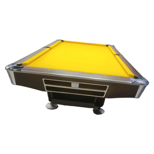 Table de billard de compétition chromée en plastique, tailles variées (10 pieds, 9 pieds), directement de l'usine, <span class=keywords><strong>pour</strong></span> salle de <span class=keywords><strong>jeux</strong></span> - Product Image 2