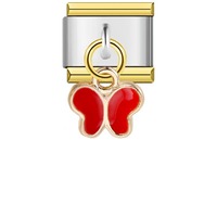 Pendentif en argent à crochet unique pour bracelet à breloques italien, accessoires en acier inoxydable à maillons élastiques carrés