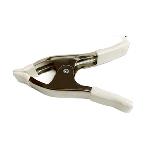 Pinces à vêtements robustes en acier laminé à froid de 4 et 6 pouces, durables pour robes de mariée, travaux de jardinage et utilisation extérieure - Product Image 1