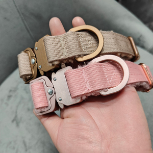 2025 collier de chien en polaire Teddy ultra léger en nylon à 4 plis de 1.5 pouces avec dégagement rapide - Product Image 6