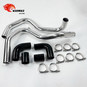 Kit de tuyauterie intermédiaire Turbo pour Seat Sport Ibiza, VW Polo et Skoda <span class=keywords><strong>Fabia</strong></span> avec flexibles en silicone, colliers de serrage et kit de tuyauterie rigide - Product Image 1