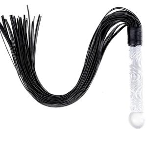 <span class=keywords><strong>Látigo</strong></span> SM Perfecto para Parejas, <span class=keywords><strong>Látigo</strong></span> de Cuero Sintético BDSM, <span class=keywords><strong>Látigo</strong></span> para Sexo Anal, Masturbación, Consolador de Vidrio, Juguete Anal, Varita para Juegos Sexuales - Product Image 1