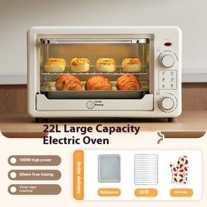 Xiaobeizhu, <span class=keywords><strong>horno</strong></span> de encimera todo en uno de <span class=keywords><strong>22</strong></span> <span class=keywords><strong>litros</strong></span>, gran capacidad para hornear, Micro máquina de vapor para el hogar - Product Image 6