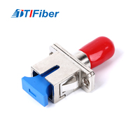 Adaptateur de couplage fibre optique Simplex enfichable SM LC vers SC FC ST pour test de réseau, panneau de brassage, télécommunications