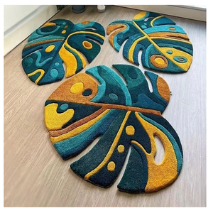 Alfombra de Lana Personalizada con Diseño de Bosque Navideño en 3D, Suave, Cálida, Ecológica, Antideslizante, para Dormitorio - Product Image 2