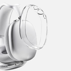 Custodia in TPU morbida con Logo personalizzato per <span class=keywords><strong>Apple</strong></span> per cuffie AirPods Max trasparente per il corpo completo protezione Anti-graffio sconto per ordine all'ingrosso - Product Image 1