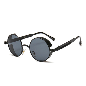 Lunettes de soleil UV400 pour hommes, verres solaires avec monture en métal, style Hip-Hop, très tendance, collection 2019 - Product Image 5