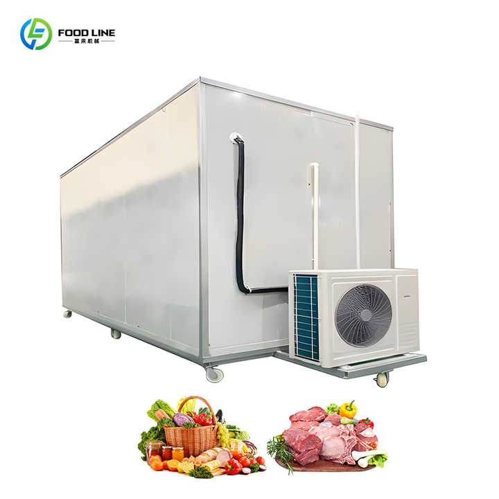 Central Kitchens Cold Storage Room High Speed Door Cold Chain Logistics ...