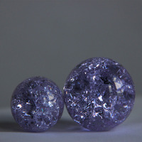 Boule de cristal en verre de glace pure à vendre, pour la décoration