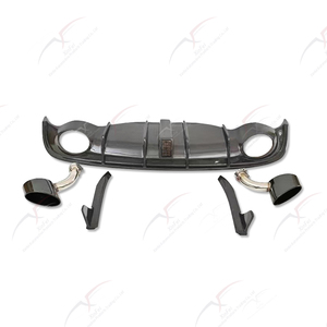 Thích hợp cho Jaguar XF Rear Diffuser 2021-2024 Mô Hình Sợi Carbon Xe Phía Sau Bumper Rear Lip Sửa Đổi Xe Body Kit Trang Trí - Product Image 2