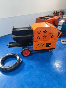 Máquina <span class=keywords><strong>de</strong></span> Pulverización <span class=keywords><strong>de</strong></span> Mortero con Motor Diésel, Alta Eficiencia, Multifuncional, Mini Bomba <span class=keywords><strong>de</strong></span> Estuco, Máquina <span class=keywords><strong>de</strong></span> Enlucido <span class=keywords><strong>de</strong></span> Cemento - Product Image 4