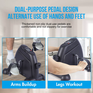 Mini <span class=keywords><strong>vélo</strong></span> d'exercice sous le bureau pédale <span class=keywords><strong>vélo</strong></span> d'exercice pour bureau et personnes âgées et réadaptation des personnes handicapées - Product Image 3