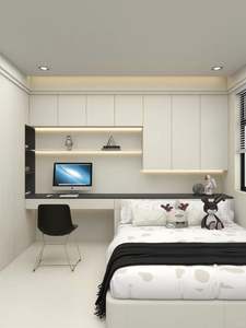 Cama tatami para habitación de niños de alta calidad, armario fuerte para ahorrar espacio con escritorio y librería - Product Image 4