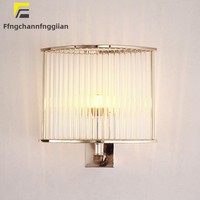 Lampe murale LED de luxe postmoderne avec alimentation 100V-240V pour salon, restaurant, couloir, chambre à coucher, chevet, bar