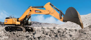 เครื่องจักรก่อสร้างไฮดรอลิกสำหรับงานหนัก พร้อมเครื่องยนต์แท้รุ่น SY900H-S น้ำหนัก 85 ตัน สำหรับงานก่อสร้างถนน - Product Image 5